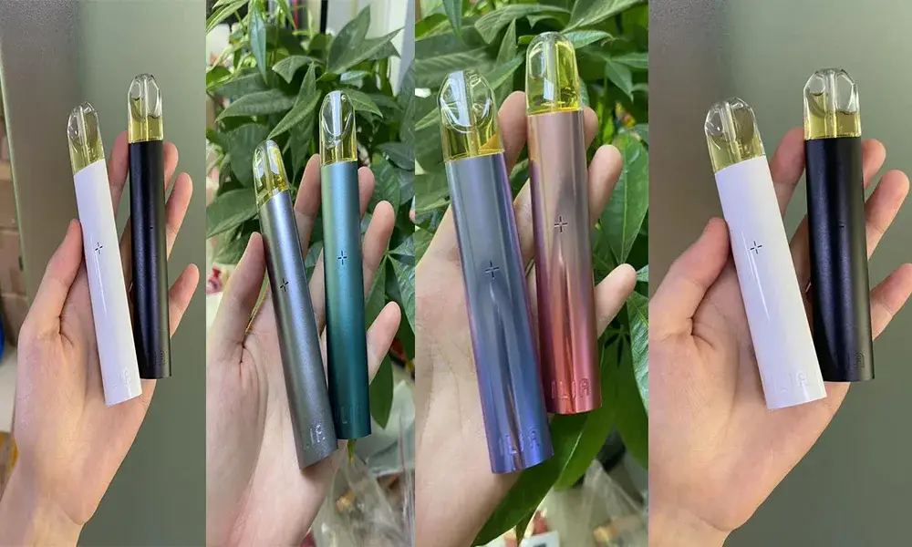 【8色可選】ILIA發光電子煙主機 適配一代煙彈 發光換彈霧化桿-1