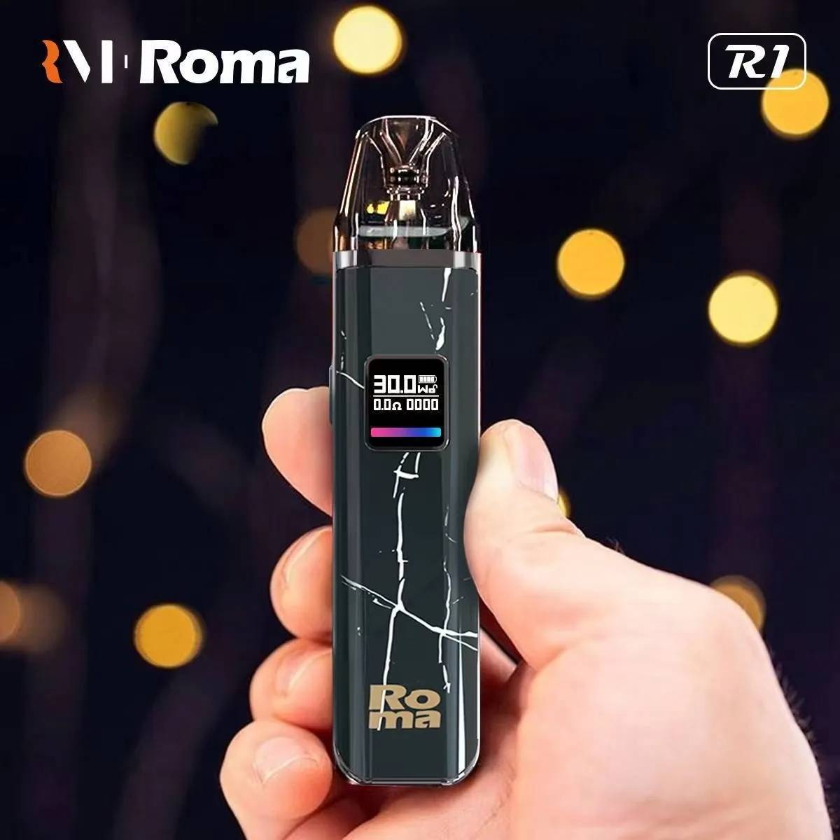 Roma R1 羅馬注油式主機 | 皮革機身 | 兼容 OXVA XLIM 小蠻牛系列 | 主機/空倉/空彈-9