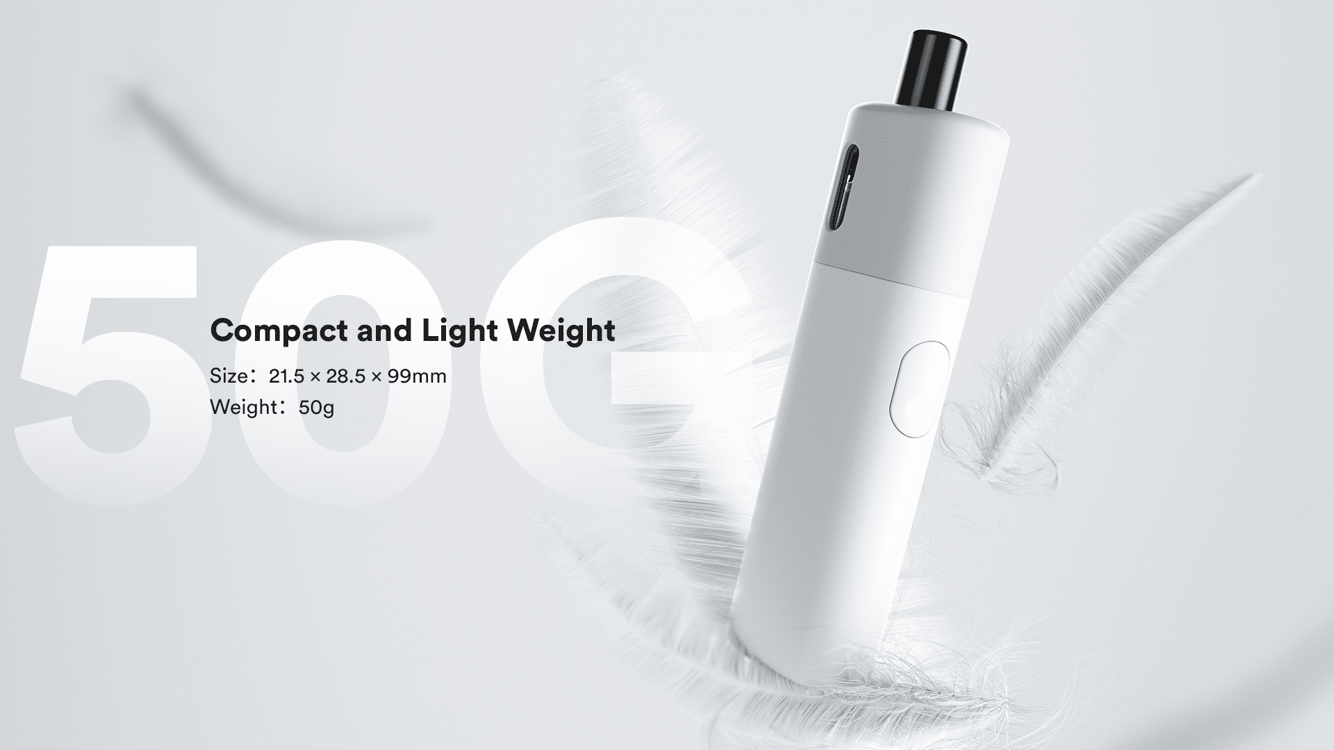 VAPTIO Avocado Baby 酪梨寶寶小煙主機側面設計