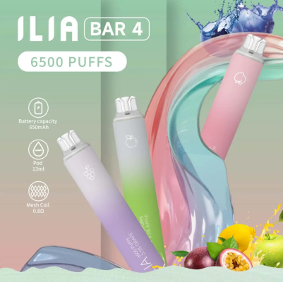ILIA四代6500口一次性電子煙｜Type-C快充・21種風味隨心選-2