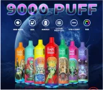 Randm 龍捲風 9000 Puffs｜拋棄式電子煙 歐美爆款首選