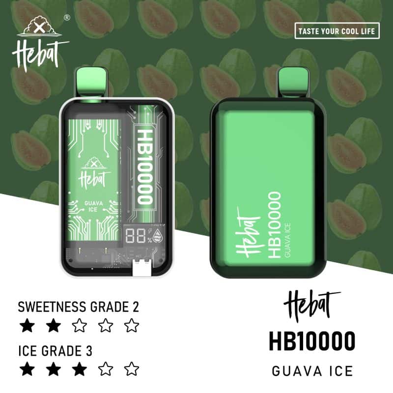 HEBAT喜貝大容量電子煙10000口｜一次性設計｜濃郁順滑煙霧-3