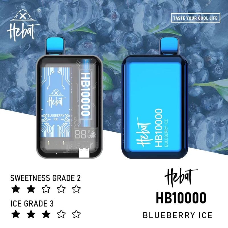 HEBAT喜貝大容量電子煙10000口｜一次性設計｜濃郁順滑煙霧-2